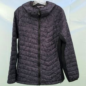 WOMENS SIZE XL COLUMBIA PUFFY LIGHTWEIGHT JACKET .